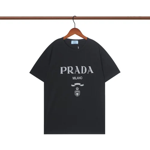 Футболка Prada Classic With A Coat Of Arms "Black"