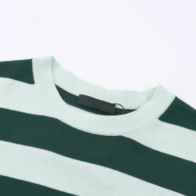 Футболка Prada Padded Striped "Green/Mint" фото № 5