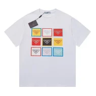 Футболка Prada Logo In Colored Squares