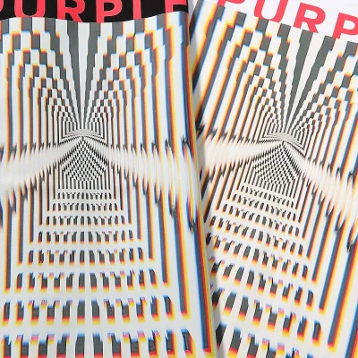 Футболка Purple Brand Print Illusion "White" фото № 3 Футболка Purple Brand Print Illusion "White" фото № 3