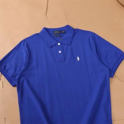 Поло Ralph Lauren Small Logo Front And White Buttons "Blue" фото № 2 Поло Ralph Lauren Small Logo Front And White Buttons "Blue" фото № 2