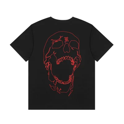 Футболка Revenge Skull and Bones "Black" фото № 2