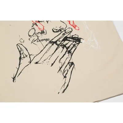 Футболка Revenge Pencil Smoke "Sand" фото № 6