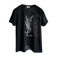 Футболка Saint Laurent With A Sequin Logo