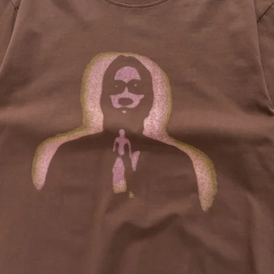 Футболка Sp5der Man On Light Background Front And Yellow Bug Back "Brown" фото № 3 Футболка Sp5der Man On Light Background Front And Yellow Bug Back "Brown" фото № 3