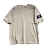 Футболка Stone Island Patch Four-Pointed Star "Beige/Gray"