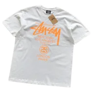 Футболка Stussy Bright Color Front Inscription Футболка Stussy Bright Color Front Inscription