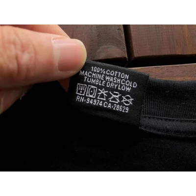 Футболка Stussy Front Inscription International Beach Crew And Nike Logo "Black" фото № 4