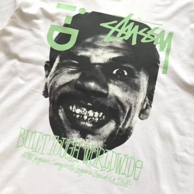 Футболка Stussy Winking Man "White" фото № 5 Футболка Stussy Winking Man "White" фото № 5