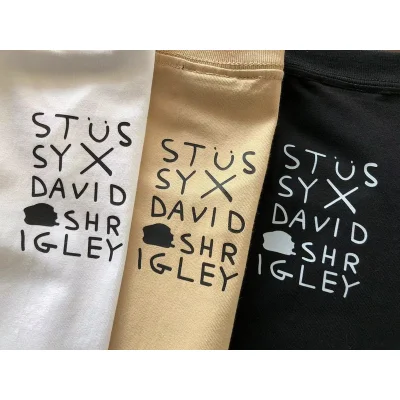 Футболка Stussy Man Without Head "Brown" фото № 4