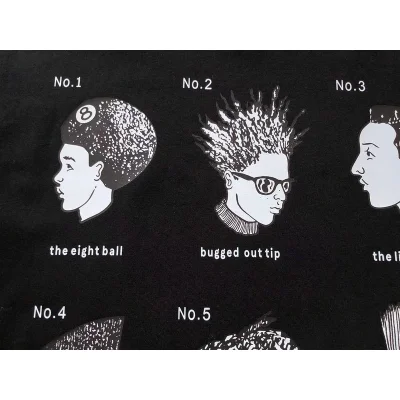 Футболка Stussy People With Different Hairstyle "Black" фото № 6 Футболка Stussy People With Different Hairstyle "Black" фото № 6