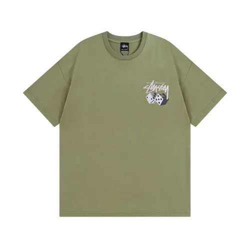 Футболка Stussy With Logo And Image Of Cubes "Hacks"