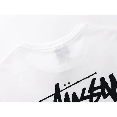Футболка Stussy Print With A Black Ball "White" фото № 4