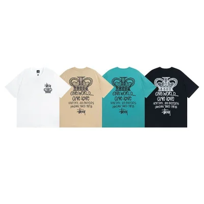 Футболка Stussy One World One Love "White" фото № 2 Футболка Stussy One World One Love "White" фото № 2
