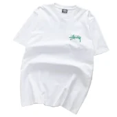 Футболка Stussy With Sculpture Print On The Back "White"
