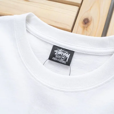 Футболка Stussy With Sculpture Print On The Back "White" фото № 4