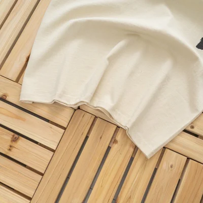 Футболка Stussy Large Logo "Beige" фото № 8