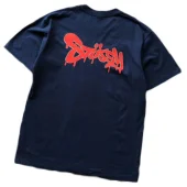 Футболка Stussy Inscription With Spreading Letters "Blue"