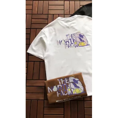 Футболка The North Face Lettering Never Stop Exploring "White" фото № 3