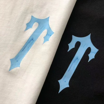 Футболка Trapstar Logo Inscription And Geometric Figures "White" фото № 5