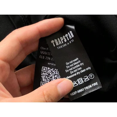 Футболка Trapstar Lettering Paris "Black" фото № 4