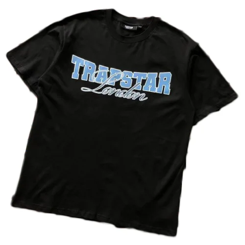 Футболка Trapstar Lettering Paris "Black"