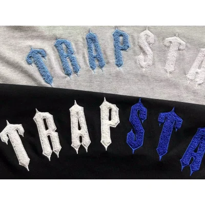 Футболка Trapstar Two Color Logo Inscription "Black" фото № 5