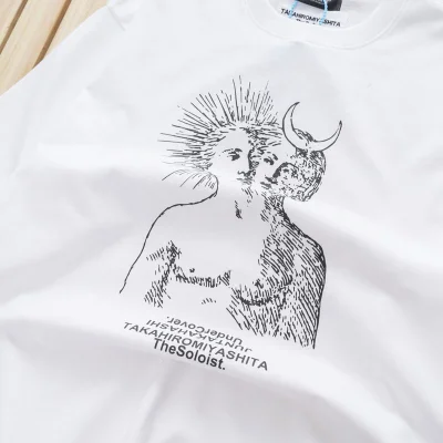 Футболка Undercover The Soloist "White" фото № 8