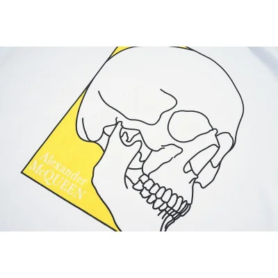 Футболка Alexander Mcqueen Skeleton Inside Rectangle Print "White" фото № 3