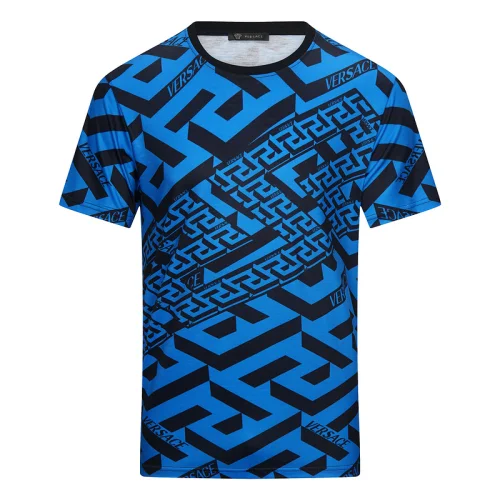 Футболка Versace Maze "Blue"