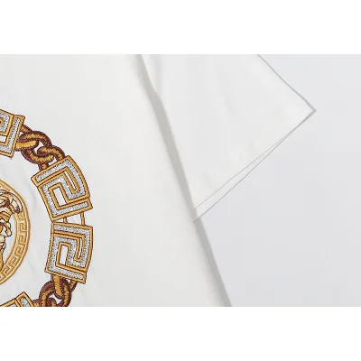 Футболка Versace Medusa Gold "White" фото № 6