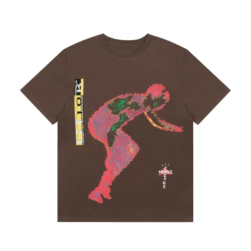 Футболка Vlone Fighting People "Brown"