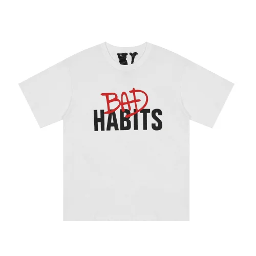 Футболка VLONE Bad Habits "White"