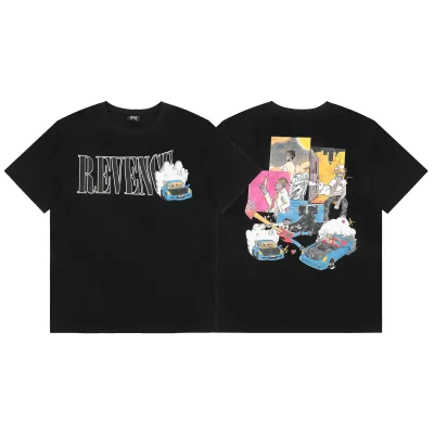 Футболка Vlone Revenge "Black" фото № 4 Футболка Vlone Revenge "Black" фото № 4