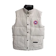 Жилетка Canada Goose Round Brand Logo "White"