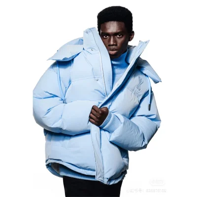 Пуховик Amiri Winter Warm "Blue/White" фото № 3 Пуховик Amiri Winter Warm "Blue/White" фото № 3