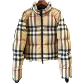 Пуховик Burberry Timeless Tartan "Burberry Beige"