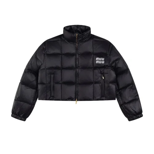 Пуховик Miu Miu Logo Block "Black"