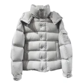 Пуховик Moncler Vezere Hooded Flanelle "Gray"