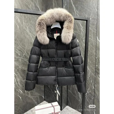 Пуховик Moncler Boed Hooded Shearling-Trimmed Short Down Jacket "Black/Brown" фото № 2 Пуховик Moncler Boed Hooded Shearling-Trimmed Short Down Jacket "Black/Brown" фото № 2