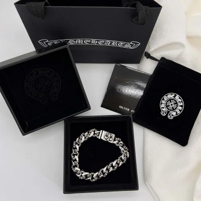 Браслет Chrome Hearts Massive "Silver" фото № 2