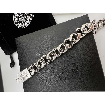 Браслет Chrome Hearts Massive "Silver" фото № 9