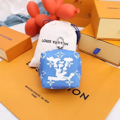 Брелок Louis Vuitton Small Backpack "Blue" фото № 4