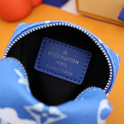 Брелок Louis Vuitton Small Backpack "Blue" фото № 5