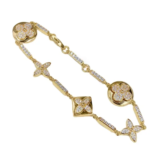 Браслет Louis Vuitton From Logo Symbols "Gold"