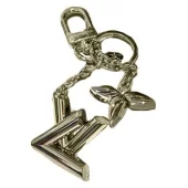 Брелок Louis Vuitton Big Logo Symbols "Silver"