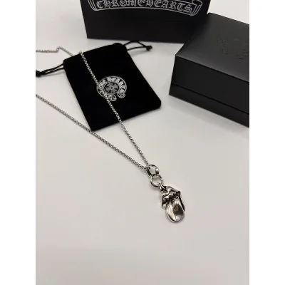 Подвеска Chrome Hearts Pendant Lips "Silver" фото № 3
