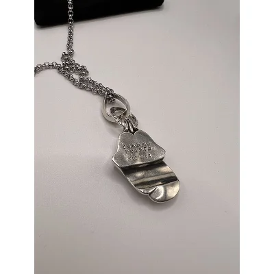 Подвеска Chrome Hearts Pendant Lips "Silver" фото № 6