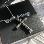Подвеска Chrome Hearts Interlaced Cross "Silver"
