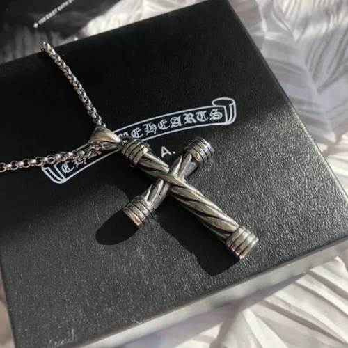 Подвеска Chrome Hearts Interlaced Cross "Silver"